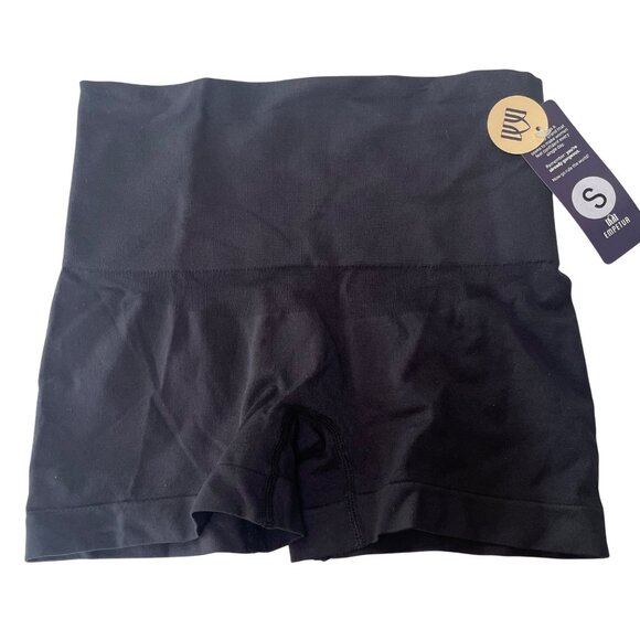 Shapermint Empetua All Day Every Day Smoothing Boyshort Underwear Black SM 38425 - Picture 1 of 4